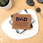 Dad You Are My Anchor Graphic Leather Wallet