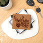 Best Bucking Dad Graphic Leather Wallet