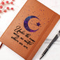 Under the Same Moon - Graphic Leather Journal