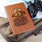 Embrace the Journey - Graphic Leather Journal