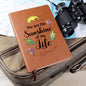 You Are The Sunshine - Graphic Leather Journal