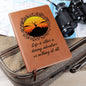 Life Is An Adventure - Graphic Leather Journal