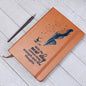 New Day - Graphic Leather Journal