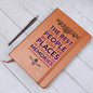 The Best Things - Graphic Leather Journal