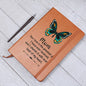 The Greatest Gift - Graphic Leather Journal for Mom