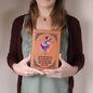 Let the Words Dance - Graphic Leather Journal