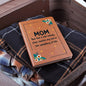 Symphony of Life - Graphic Leather Journal for Mom