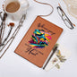 Wherever You Go - Graphic Leather Journal