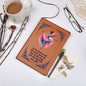 Let the Words Dance - Graphic Leather Journal