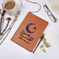 Under the Same Moon - Graphic Leather Journal