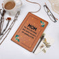 Symphony of Life - Graphic Leather Journal for Mom