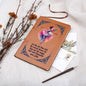 Let the Words Dance - Graphic Leather Journal