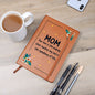 Symphony of Life - Graphic Leather Journal for Mom