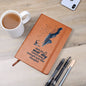 New Day - Graphic Leather Journal