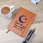 Under the Same Moon - Graphic Leather Journal