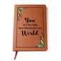 You Are The Light - Graphic Leather Journal
