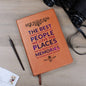 The Best Things - Graphic Leather Journal