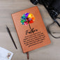 Lifetime of Adventures - Graphic Leather Journal for Dad