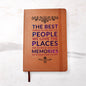 The Best Things - Graphic Leather Journal