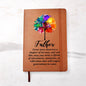 Lifetime of Adventures - Graphic Leather Journal for Dad