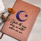 Under the Same Moon - Graphic Leather Journal