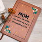 Symphony of Life - Graphic Leather Journal for Mom