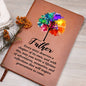 Lifetime of Adventures - Graphic Leather Journal for Dad