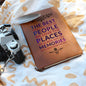 The Best Things - Graphic Leather Journal