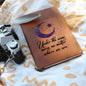 Under the Same Moon - Graphic Leather Journal