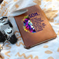 Believe in Yourself - Graphic Leather Journal for Son