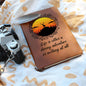Life Is An Adventure - Graphic Leather Journal