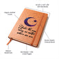 Under the Same Moon - Graphic Leather Journal