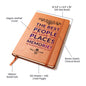 The Best Things - Graphic Leather Journal
