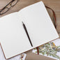 Letters to My Baby Renaissance Style Leather Journal