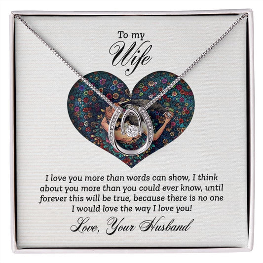 To My Wife - Lucky in Love Necklace