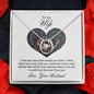 To My Wife - Lucky in Love Necklace
