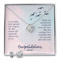 My Baby Bird - Love Knot Earring & Necklace Set