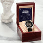 To My Cherished Husband - Openwork Watch
