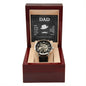 Gift for Dad - My Whole Life - Openwork Watch