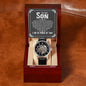 To My Son - So Proud of You - Openwork Watch
