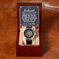 Gift for Husband - Falling in Love with You - Openwork Watch