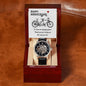 Gift for Husband - Happy Anniversary - Openwork Watch