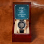 Gift for Dad - A Son's First Hero - Openwork Watch