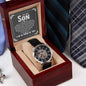 To My Son - So Proud of You - Openwork Watch