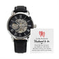 To My Wonderful Husband to Be - Openwork Watch