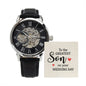 Gift for Son - Wedding - Openwork Watch