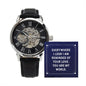 Gift for Soulmate - Everywhere I Look - Openwork Watch
