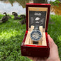 Gift for Dad - My Whole Life - Openwork Watch