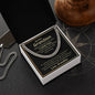 To My Dear Grandson from Grandma - Cuban Link Chain