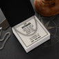 To My Husband - I Choose You - Cuban Link Chain